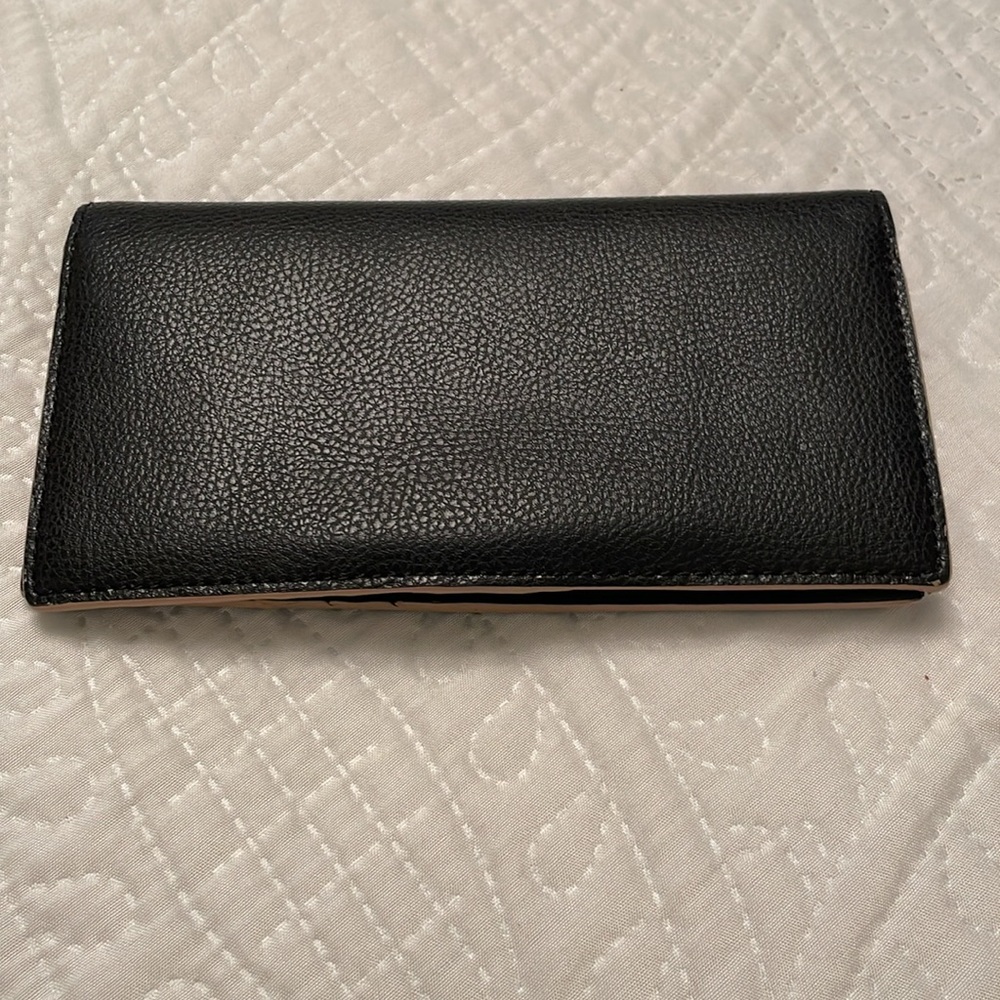 Lauren Ralph Lauren Cow Leather Long Bifold Wallet - Picture 4 of 17